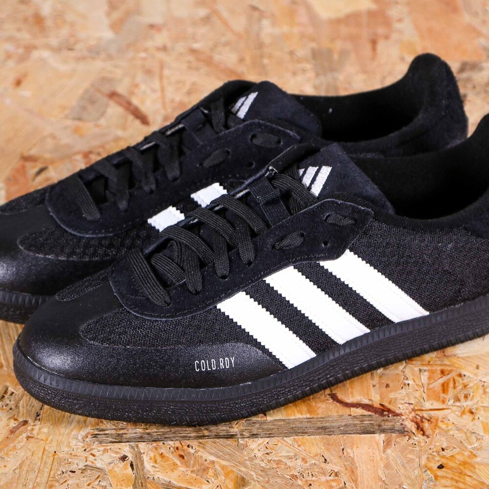 adidas Black and White Athletic Shoes